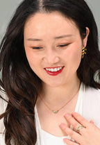 Flourish Vine Leaf Earrings by Ethical Trade Co