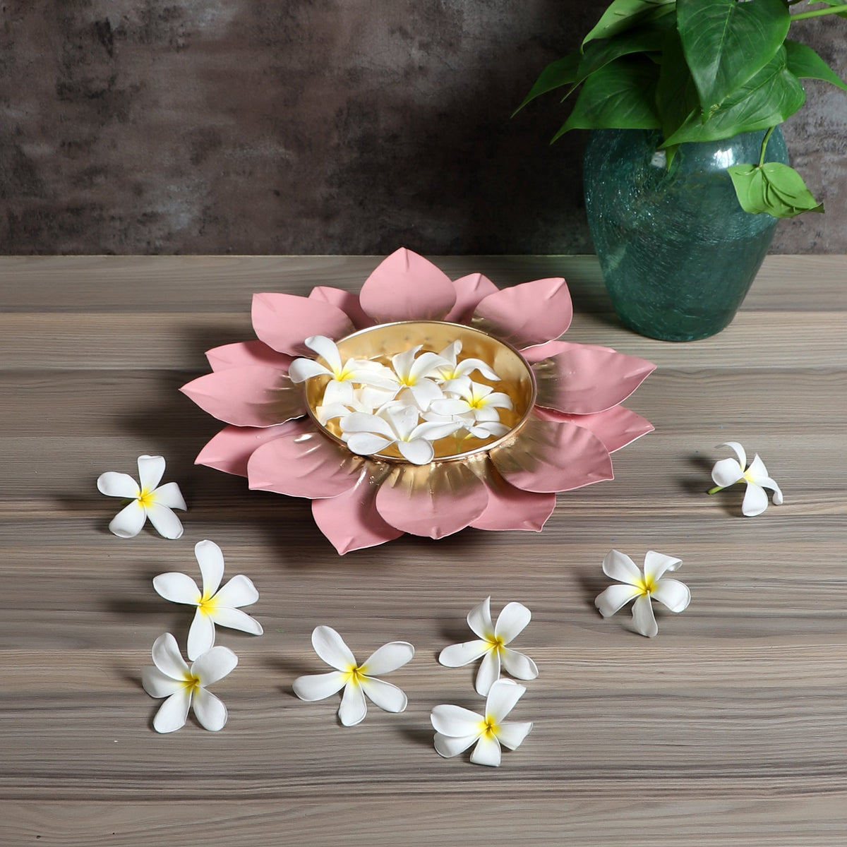 Flower Colored Urli Festive Decor La Vie Bien Flower Colored Urli