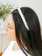 Flower Garden Skinny Headband by Ash & Rose