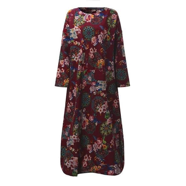 Flower Power Maxi Dress