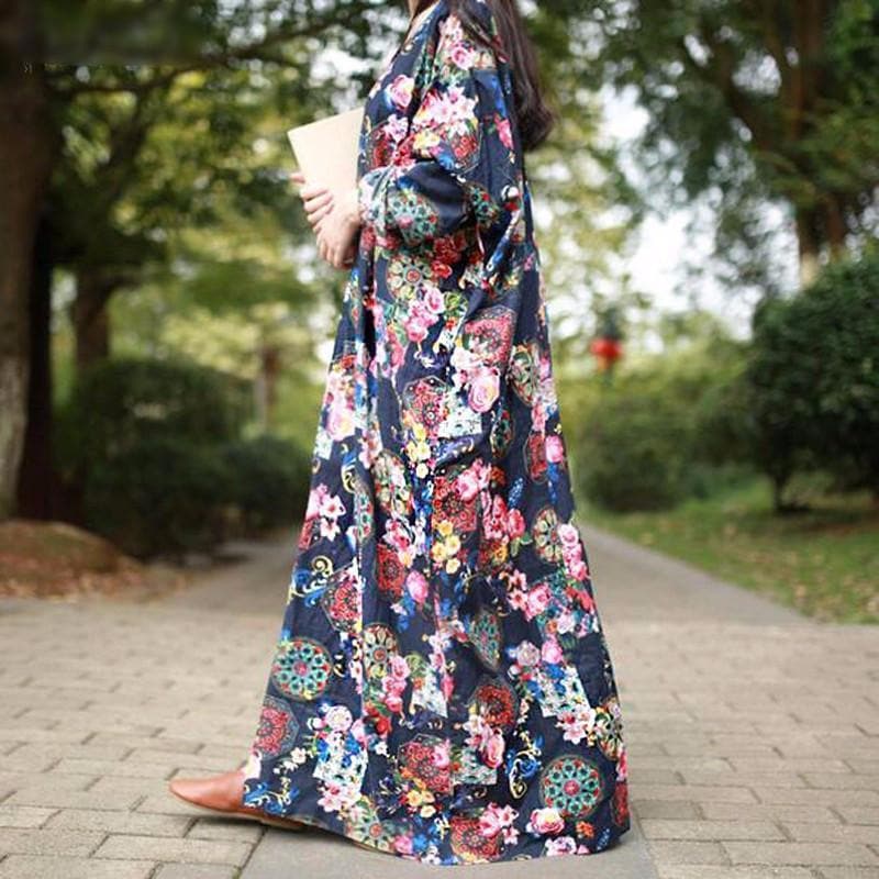 Flower Power Maxi Dress