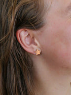 Flower Power Studs - Copper