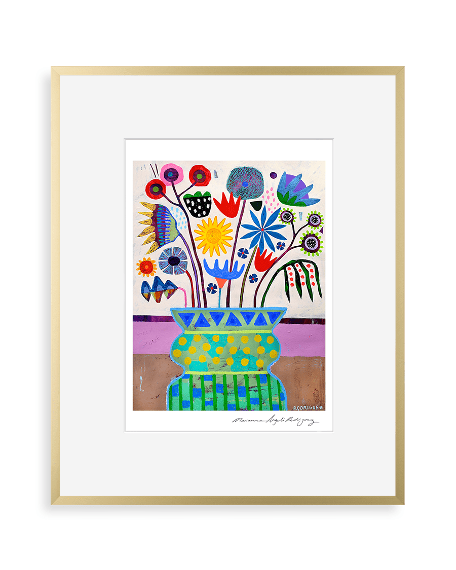 FLOWER VASE STUDY 1 PRINT