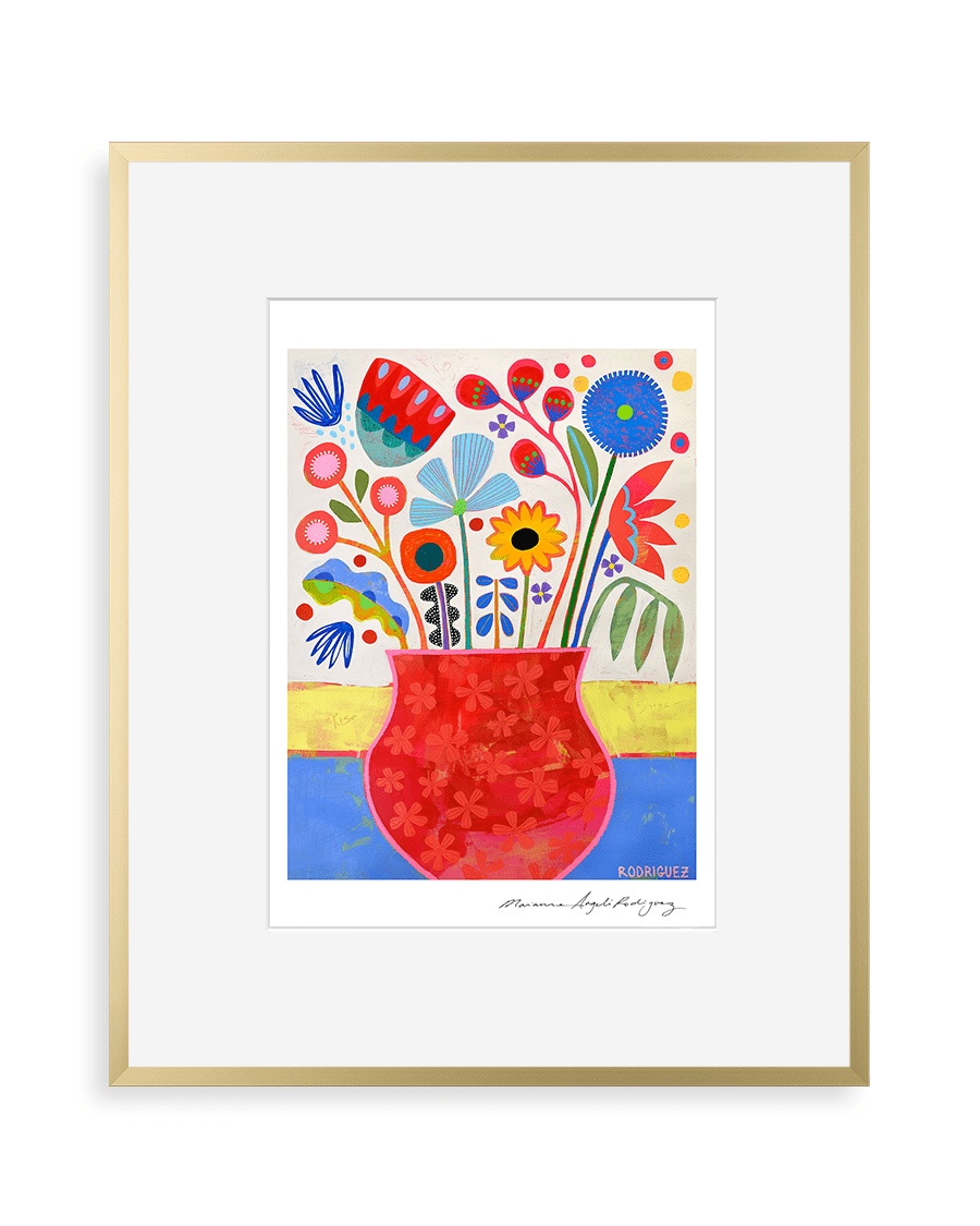 FLOWER VASE STUDY 2 PRINT