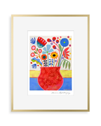 FLOWER VASE STUDY 2 PRINT by Marianne Angeli Rodriguez Gallery
