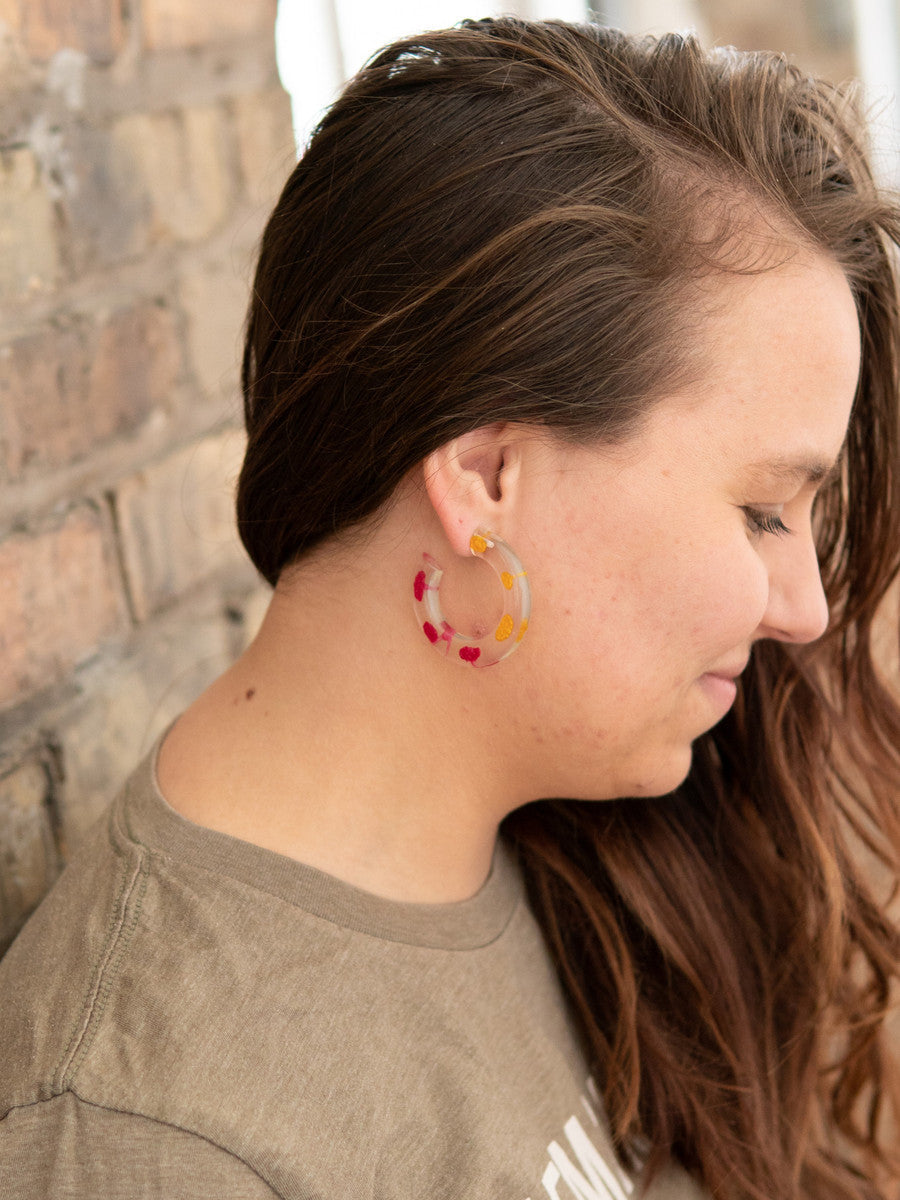 Popsicle Resin Hoops