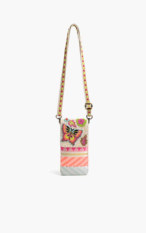 Fluttering Charm Butterfly Kaleidoscope Cellphone Bag Accessories La Vie Bien Fluttering Charm Butterfly Kaleidoscope Cellphone Bag