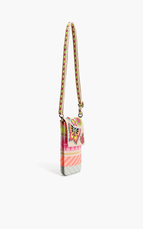 Fluttering Charm Butterfly Kaleidoscope Cellphone Bag Accessories La Vie Bien Fluttering Charm Butterfly Kaleidoscope Cellphone Bag