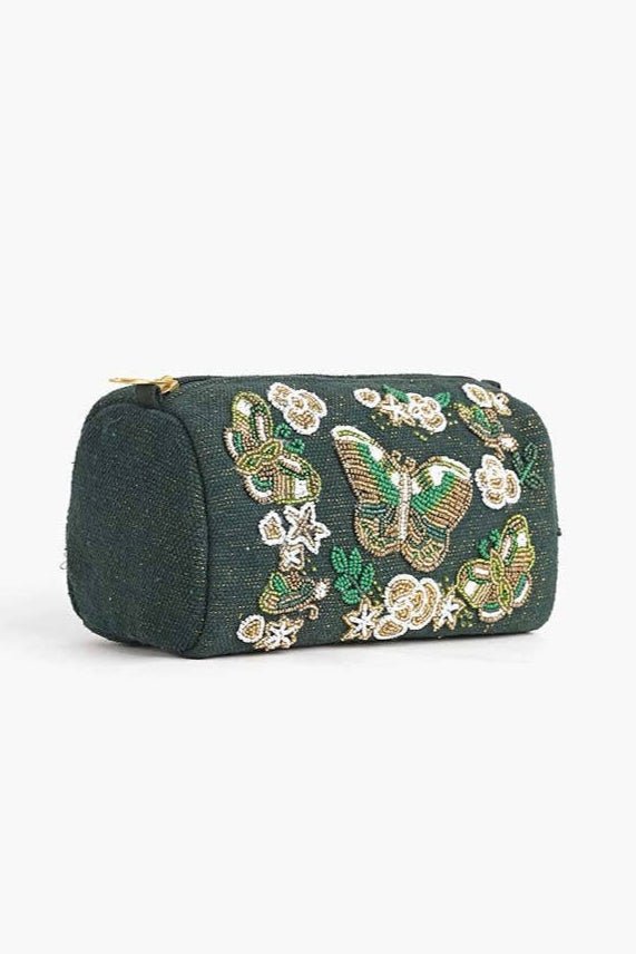 Fly Free Butterfly Travel Pouch Accessories La Vie Bien Fly Free Butterfly Travel Pouch