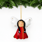 Flying Angel Ornament Holiday La Vie Bien Flying Angel Ornament