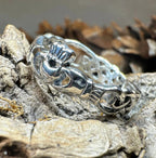 Folklore Irish Claddagh Ring in Sterling Silver Ring La Vie Bien Folklore Irish Claddagh Ring in Sterling Silver