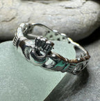 Folklore Irish Claddagh Ring in Sterling Silver Ring La Vie Bien Folklore Irish Claddagh Ring in Sterling Silver