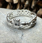 Folklore Irish Claddagh Ring in Sterling Silver Ring La Vie Bien Folklore Irish Claddagh Ring in Sterling Silver