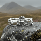 Folklore Irish Claddagh Ring in Sterling Silver Ring La Vie Bien Folklore Irish Claddagh Ring in Sterling Silver