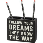 Follow Your Dreams Stationery Gift Set | Giftable | Notebooks, Pencils, Pen Holder Stationery La Vie Bien Follow Your Dreams Stationery Gift Set | Giftable | Notebooks, Pencils, Pen Holder