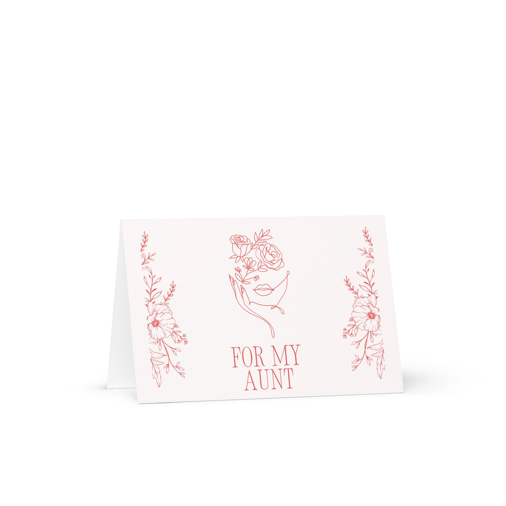 For my aunt Greeting card