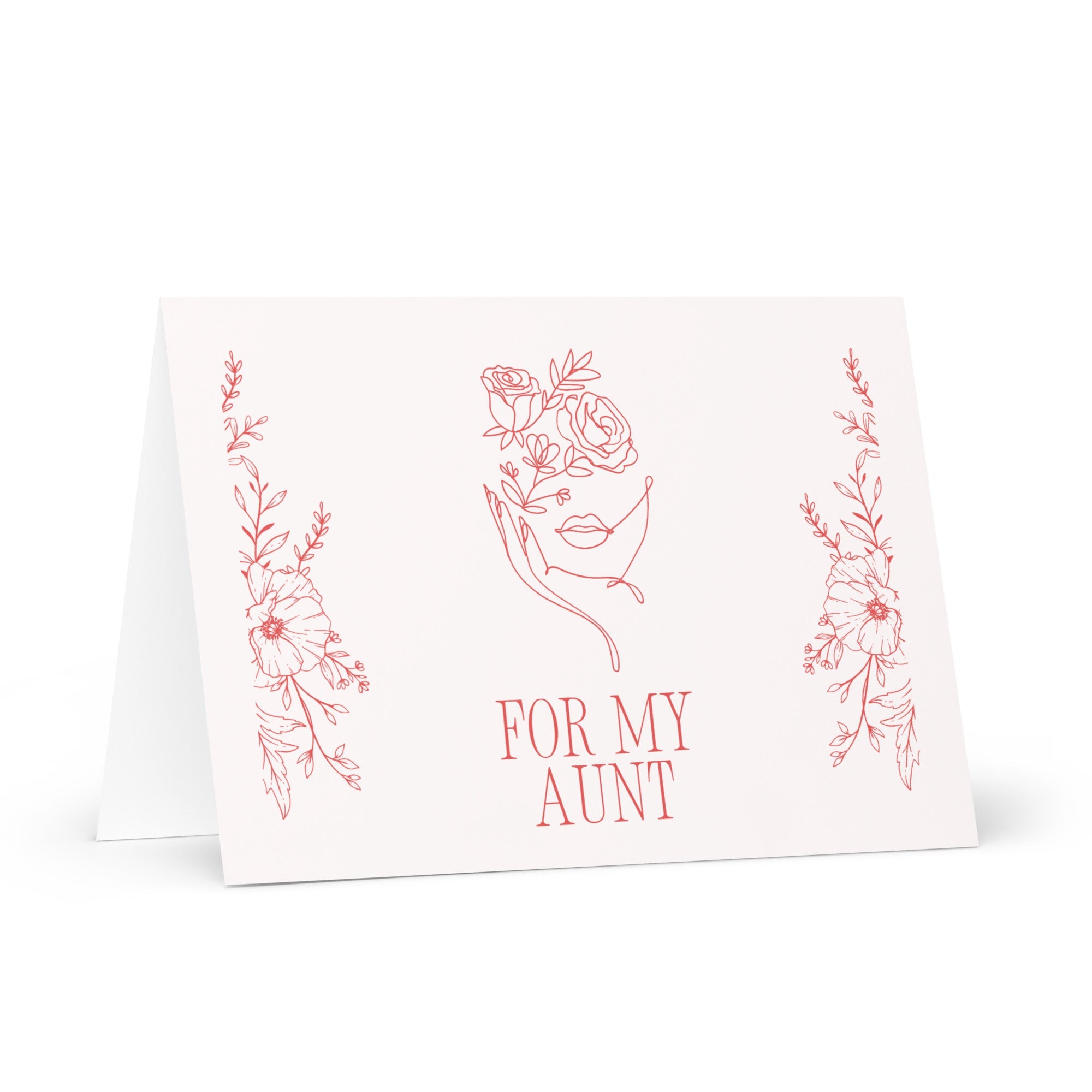 For my aunt Greeting card