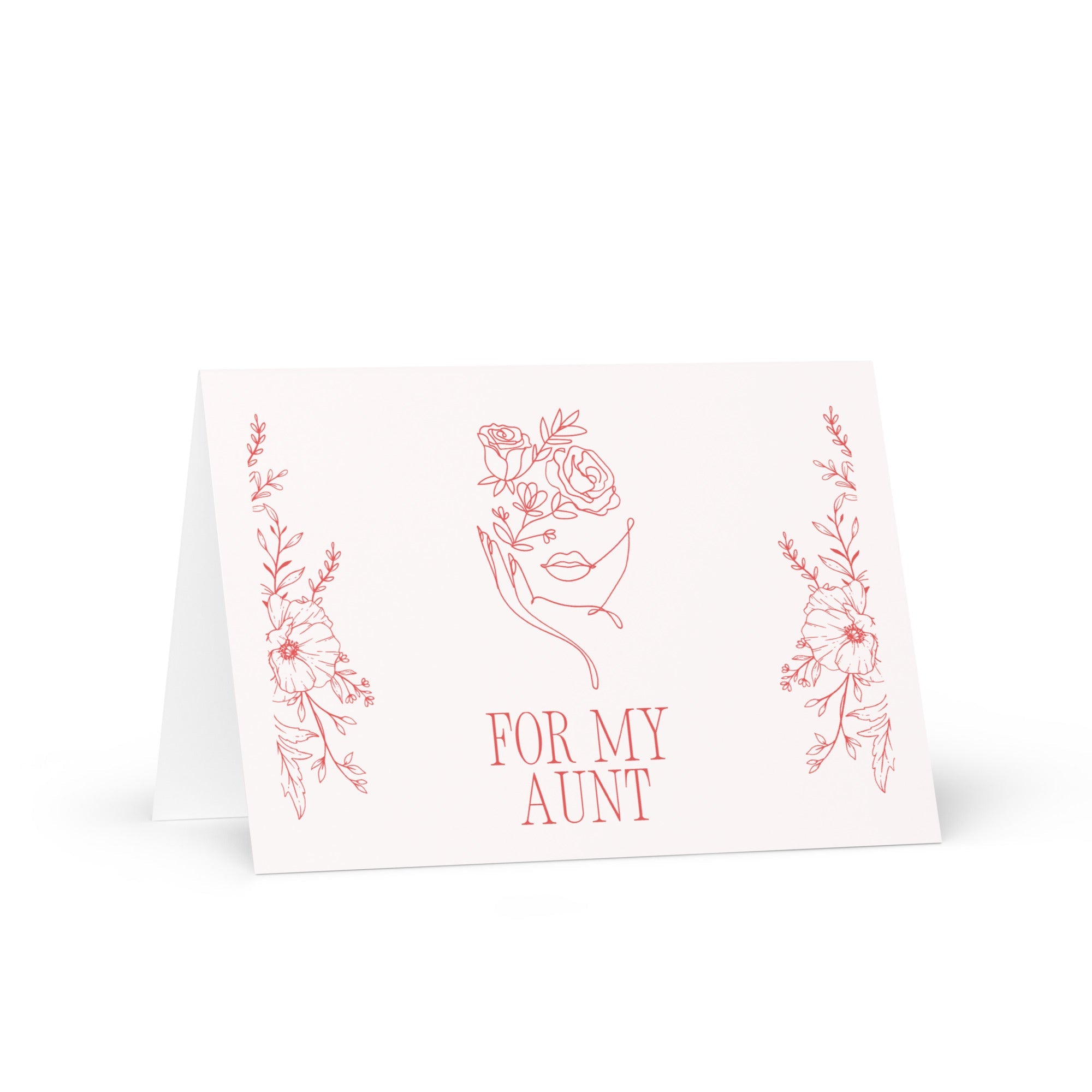 For my aunt Greeting card