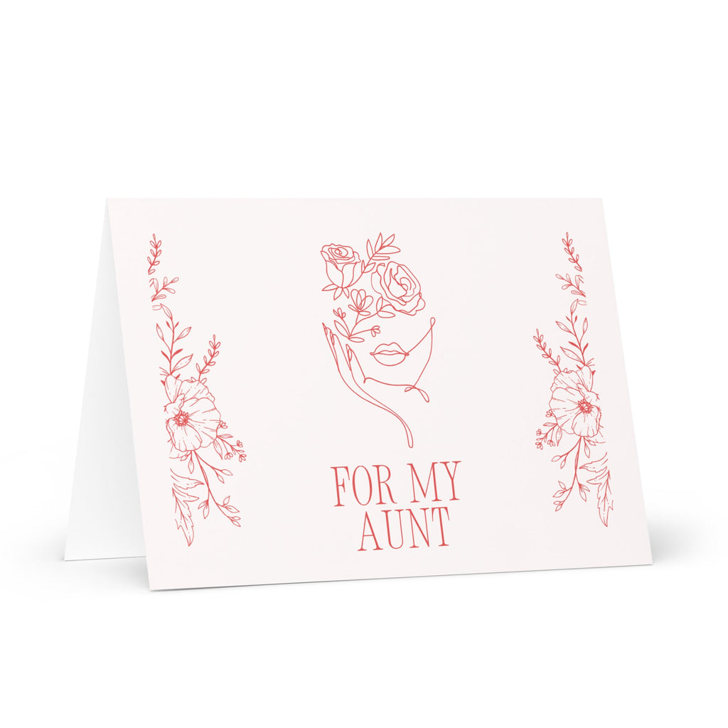 For my aunt Greeting card