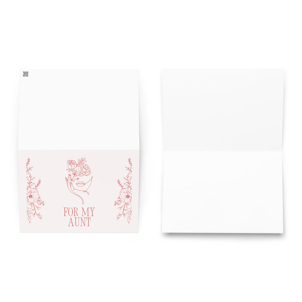 For my aunt Greeting card