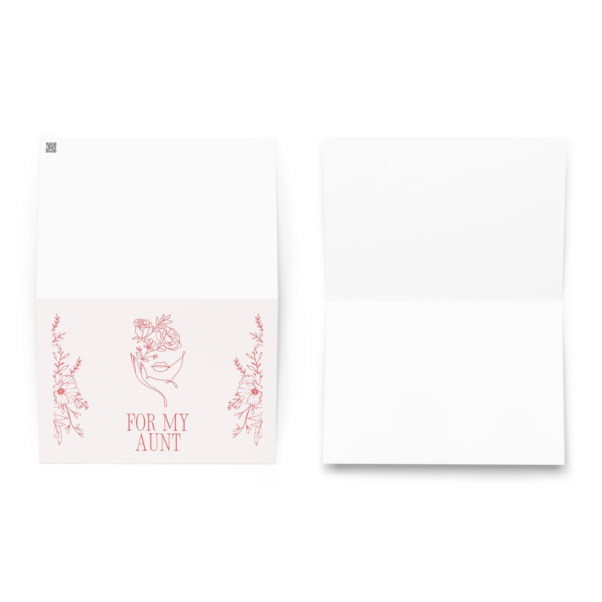 For my aunt Greeting card