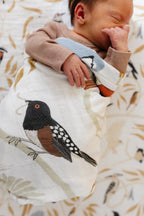 For the Birds Swaddle Swaddles La Vie Bien For the Birds Swaddle