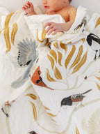 For the Birds Swaddle Swaddles La Vie Bien For the Birds Swaddle