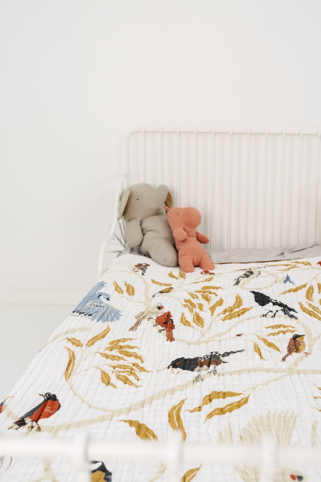 For the Birds Throw Blanket Quilts La Vie Bien For the Birds Throw Blanket