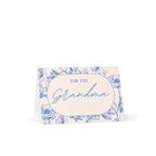 For you, Grandma floral elegant Greeting card with envelope for Grandmother Birthdays by La Vie Bien