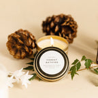Forest Bathing - Fir + Pine + Patchouli Travel Tin Candles La Vie Bien Forest Bathing - Fir + Pine + Patchouli