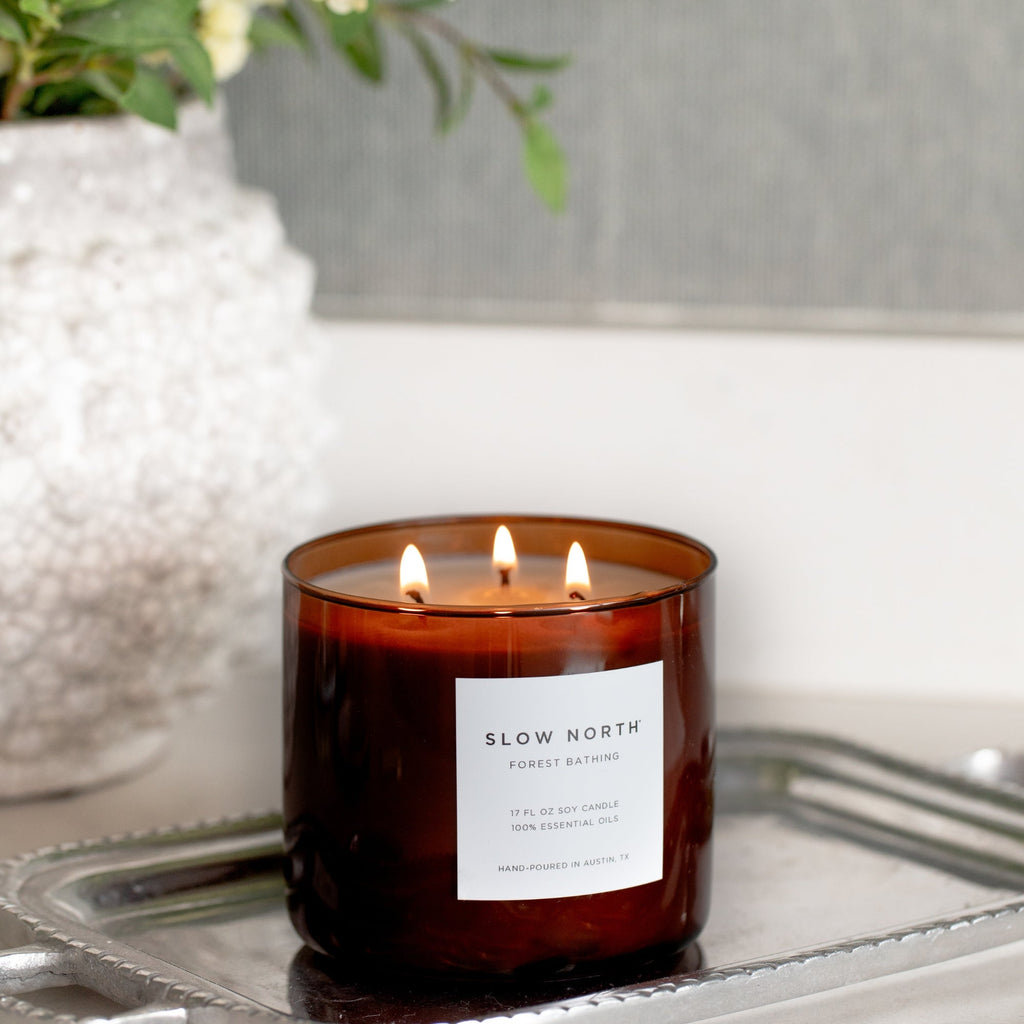 Forest Bathing - Signature 3 - Wick Candle Signature 3 - Wick Candle La Vie Bien Forest Bathing - Signature 3 - Wick Candle
