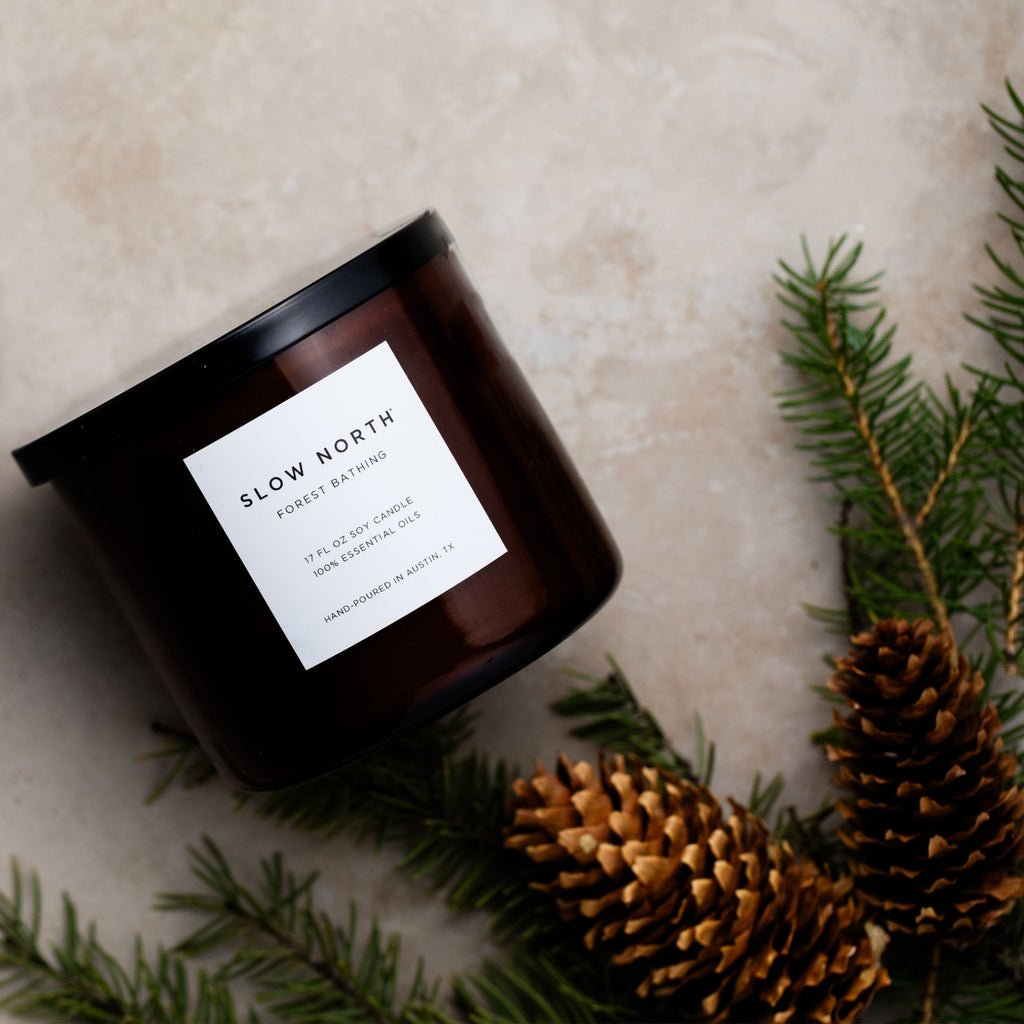 Forest Bathing - Signature 3 - Wick Candle Signature 3 - Wick Candle La Vie Bien Forest Bathing - Signature 3 - Wick Candle