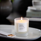 Forest Bathing - Signature Candle (Fir + Pine + Patchouli) Frosted Candles La Vie Bien Forest Bathing - Signature Candle (Fir + Pine + Patchouli)