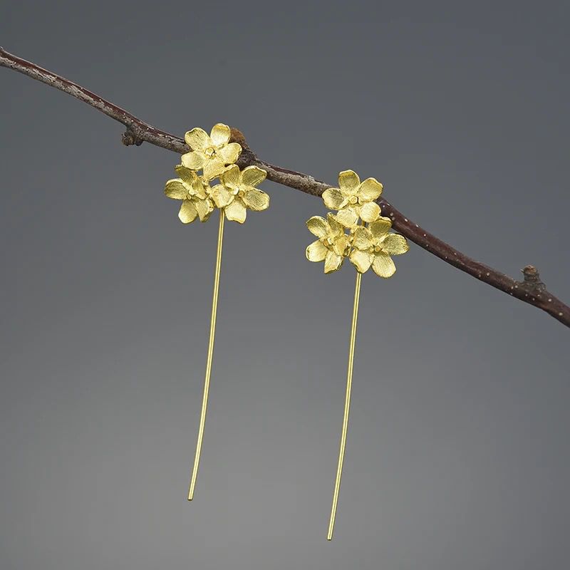 Forget Me Not Earrings Earrings La Vie Bien Forget Me Not Earrings
