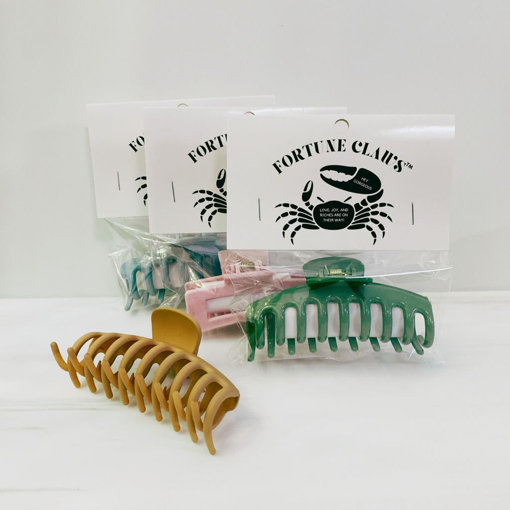 Fortune Claws™ Hair Claws | Unique Fortune Inside | Single or Gift Pack Accessories La Vie Bien Fortune Claws™ Hair Claws | Unique Fortune Inside | Single or Gift Pack