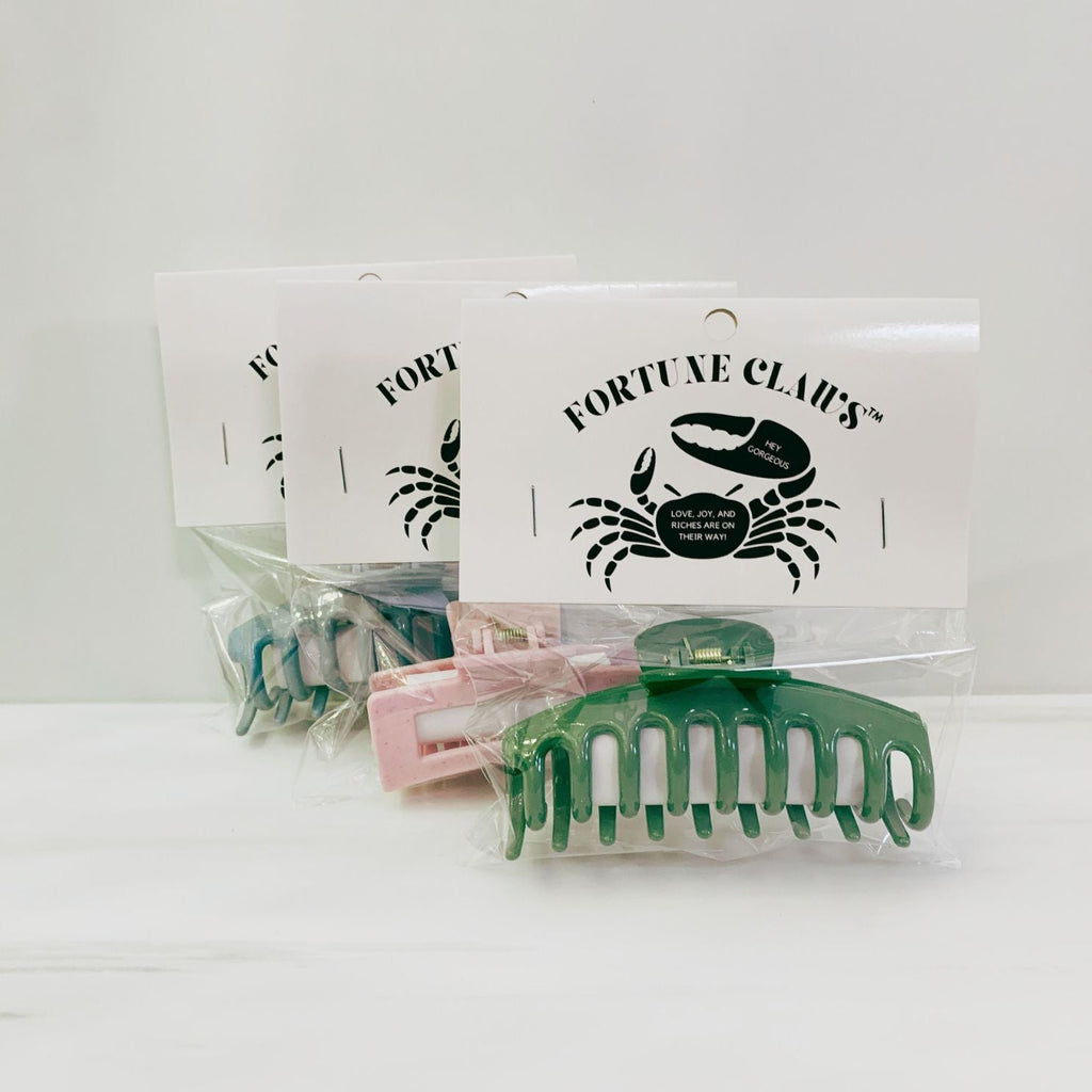 Fortune Claws™ Hair Claws | Unique Fortune Inside | Single or Gift Pack Accessories La Vie Bien Fortune Claws™ Hair Claws | Unique Fortune Inside | Single or Gift Pack