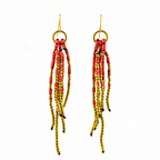 Fortune Jade Boho Dangly Earrings - Australia La Vie Bien Fortune Jade Boho Dangly Earrings - Australia