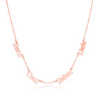 Four Name Necklace