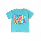 Fourth Grade Girl tee shirt - back to school collection by Benny and Ray Apparel