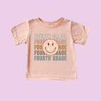 Fourth Grade tshirt, youth sizes, back to school collection by Benny and Ray Apparel