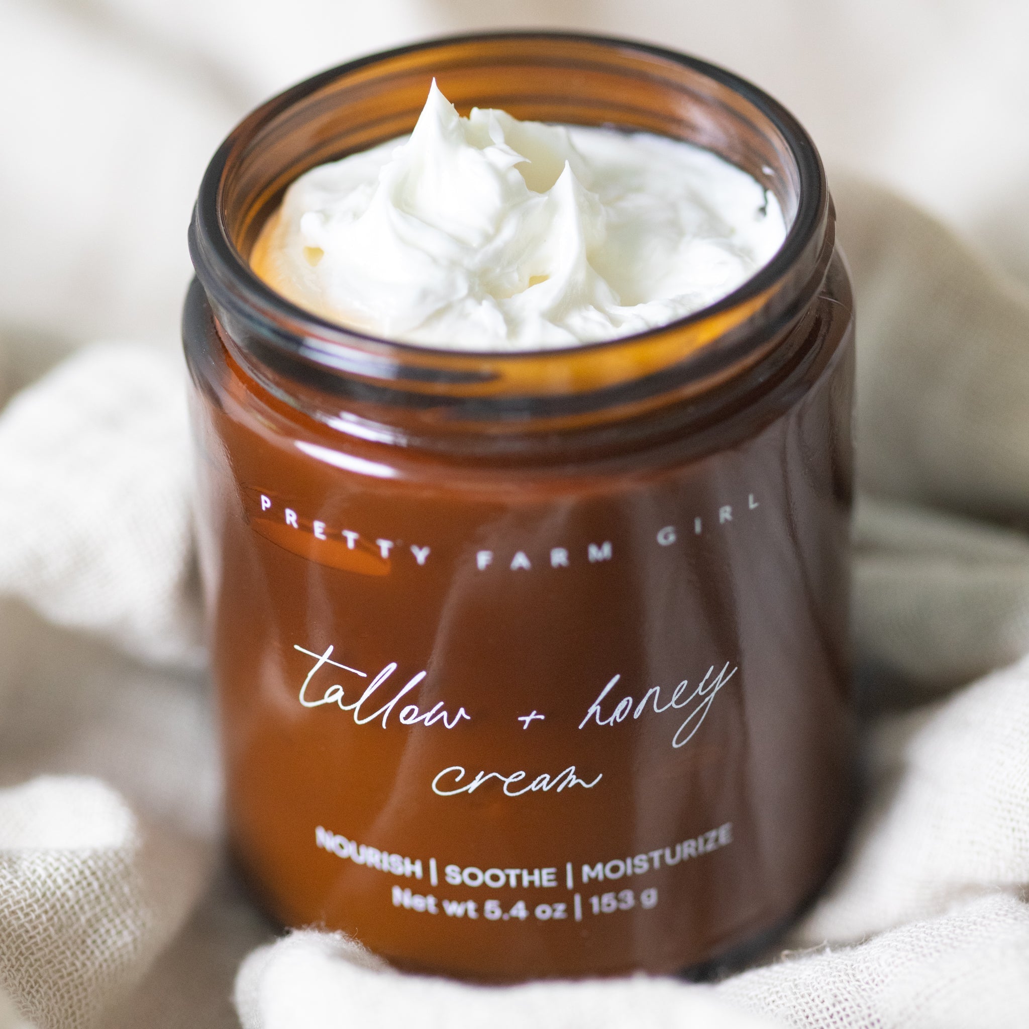 Fragrance Free Tallow + Honey Cream for Sensitive Skin Cream La Vie Bien Fragrance Free Tallow + Honey Cream for Sensitive Skin