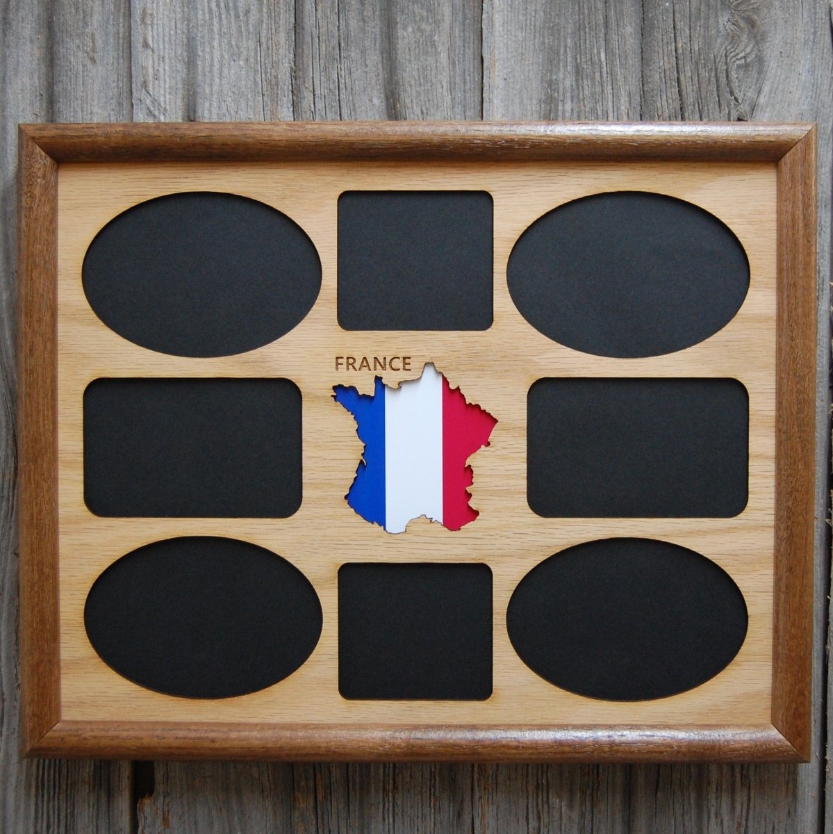 France Picture Frame - 11x14 Frame Hold 8x10 Photo or 8 Photos of Various Size