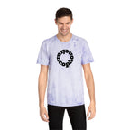 Francophone circular tye-dye tee shirt, retro unisex t-shirt for French language speakers T-Shirt La Vie Bien Francophone circular tye-dye tee shirt, retro unisex t-shirt for French language speakers
