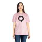 Francophone circular tye-dye tee shirt, retro unisex t-shirt for French language speakers T-Shirt La Vie Bien Francophone circular tye-dye tee shirt, retro unisex t-shirt for French language speakers