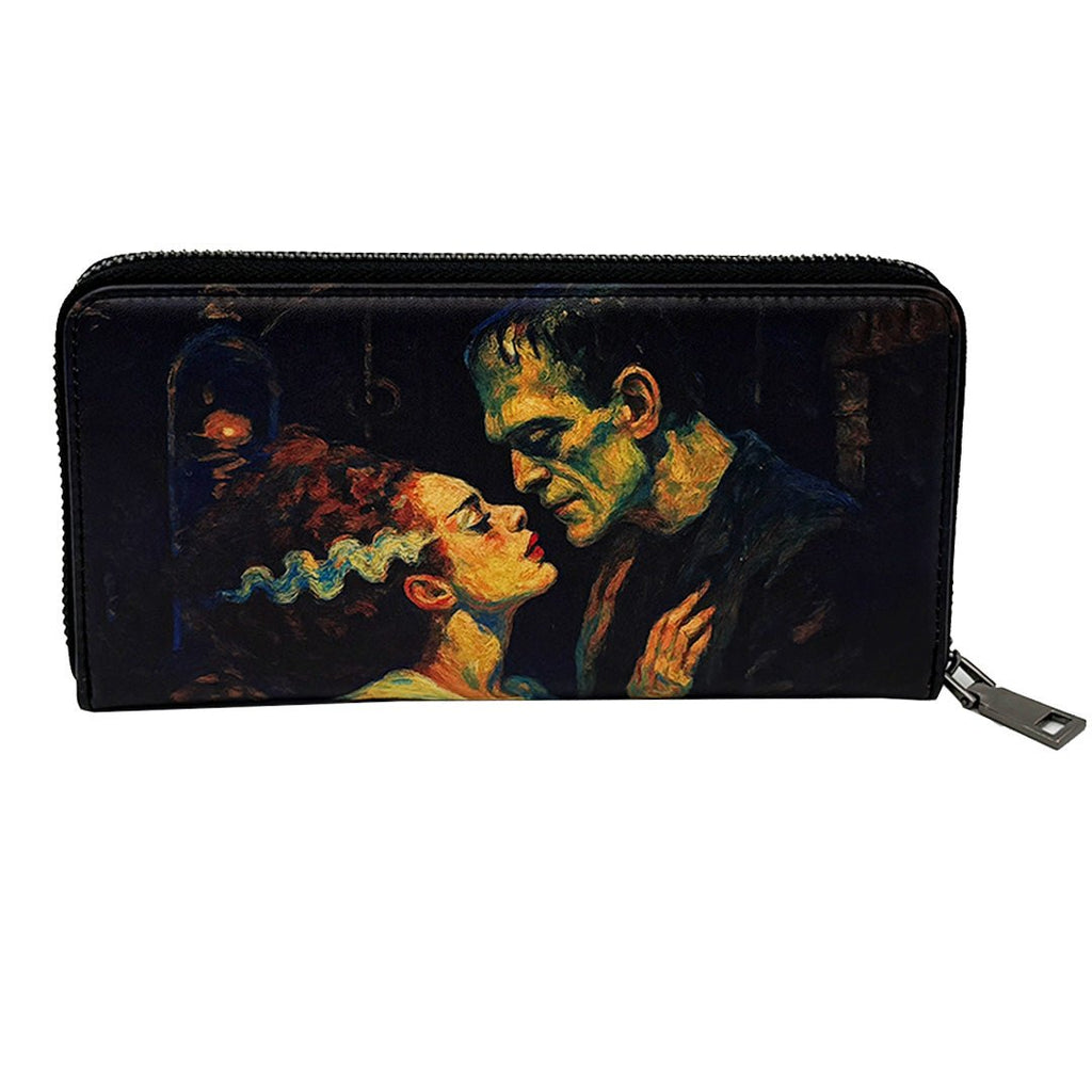 Frankenstein and His Bride Clutch Handbag Clutch La Vie Bien Frankenstein and His Bride Clutch Handbag