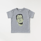Frankenstein Monster toddler and youth tee shirt, Halloween collection by Benny and Ray Apparel