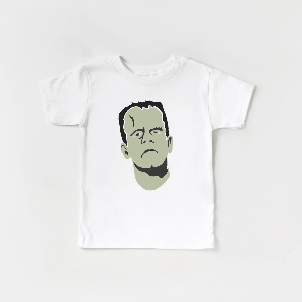 Frankenstein Monster toddler and youth tee shirt, Halloween collection by Benny and Ray Apparel