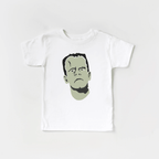 Frankenstein Monster toddler and youth tee shirt, Halloween collection by Benny and Ray Apparel