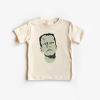 Frankenstein Monster toddler and youth tee shirt, Halloween collection by Benny and Ray Apparel