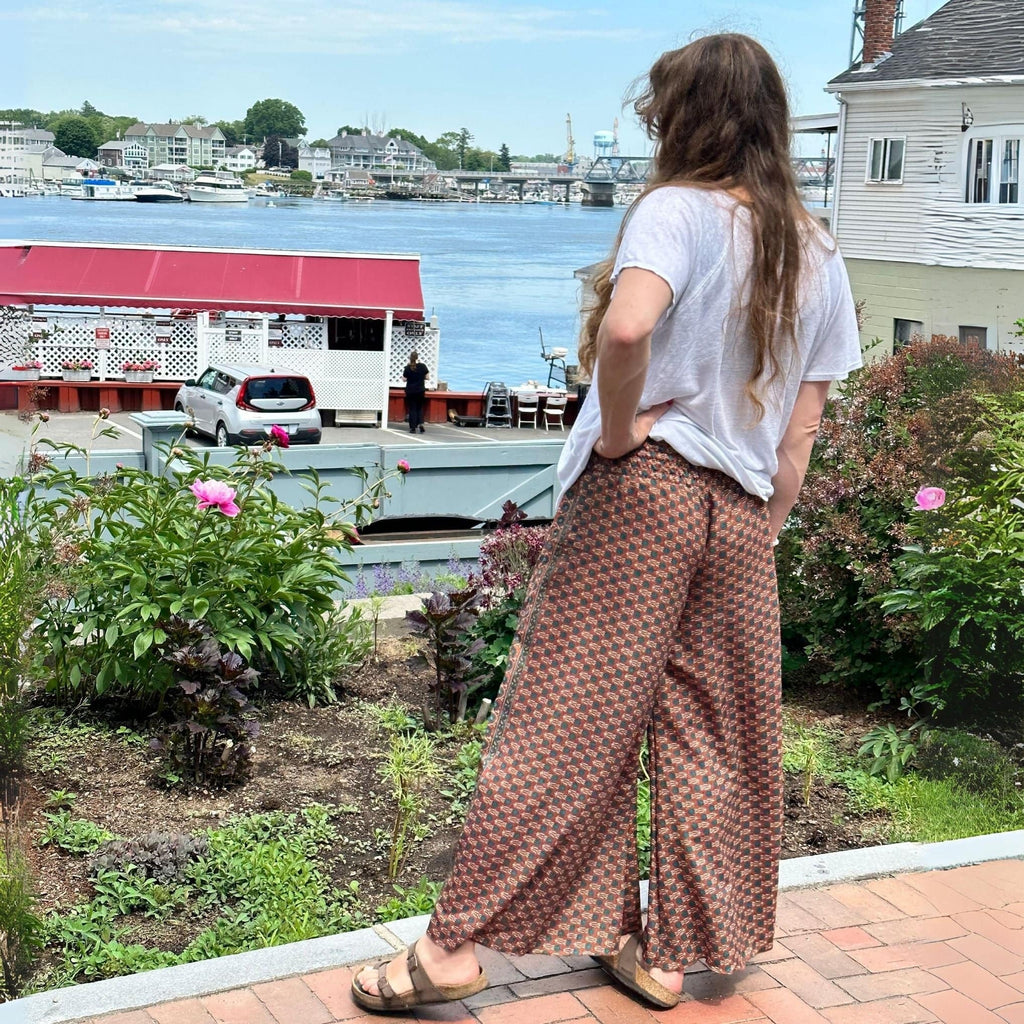 Free Spirit Wide - Leg Palazzo Pants Clothing and Accessories La Vie Bien Free Spirit Wide - Leg Palazzo Pants
